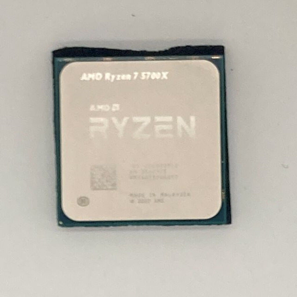 中古 AMD Ryzen 7 5700X (AM4/3.4GHz/36M/C8/T16/65W) 150182 （377253