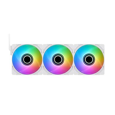 Thermaltake  CT140 EX INFINITY ARGB Sync White 3Pack CL-F244-PL14SW-A (140mm ARGB ホワイト 3個パック) 