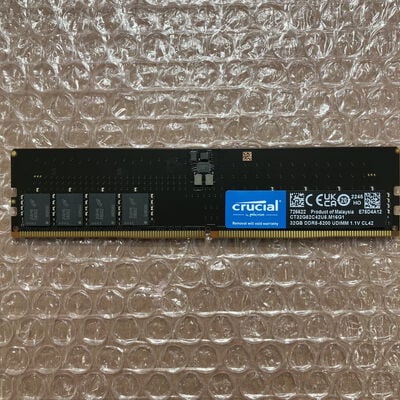【宮崎恒久店】中古  Crucial CT32G52C42U5.M16G1(DDR5 PC5-41600 32GB) 1460026052 