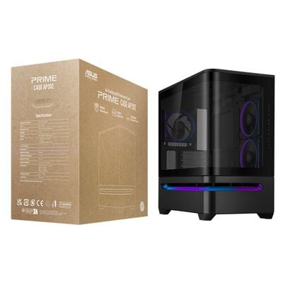 ASUS  PRIME AP202 TG ARGB BLACK (MicroATX ガラス) 