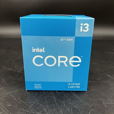 【大須店】中古  INTEL Core i3 12100F  (1700/3.3G/12M/C4/T8) 148617 