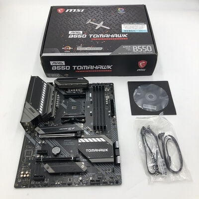 【盛岡都南店】中古  【付属品欠品】 MSI MAG B550 TOMAHAWK (B550 AM4 ATX DDR4) 3480040891 