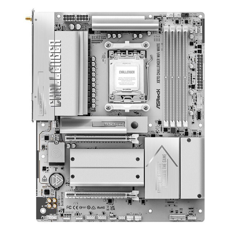 ASRock X870 Challenger WiFi White (X870 AM5 ATX ホワイト