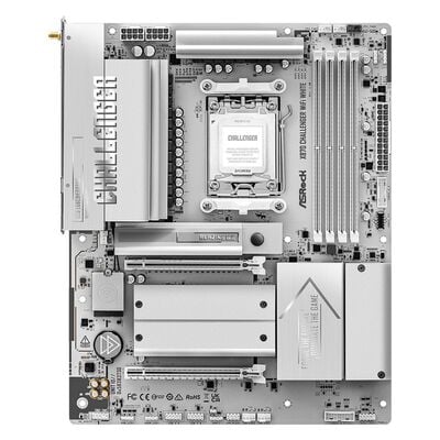 ASRock  X870 Challenger WiFi White (X870 AM5 ATX ホワイト) 