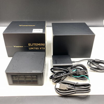 【熊本浜線店】中古  MINIS FORUM ELITEMINI UM780 XTX(Ryzen 7 7840HS/32GB/SSD1TB/W11H) 5370000917 