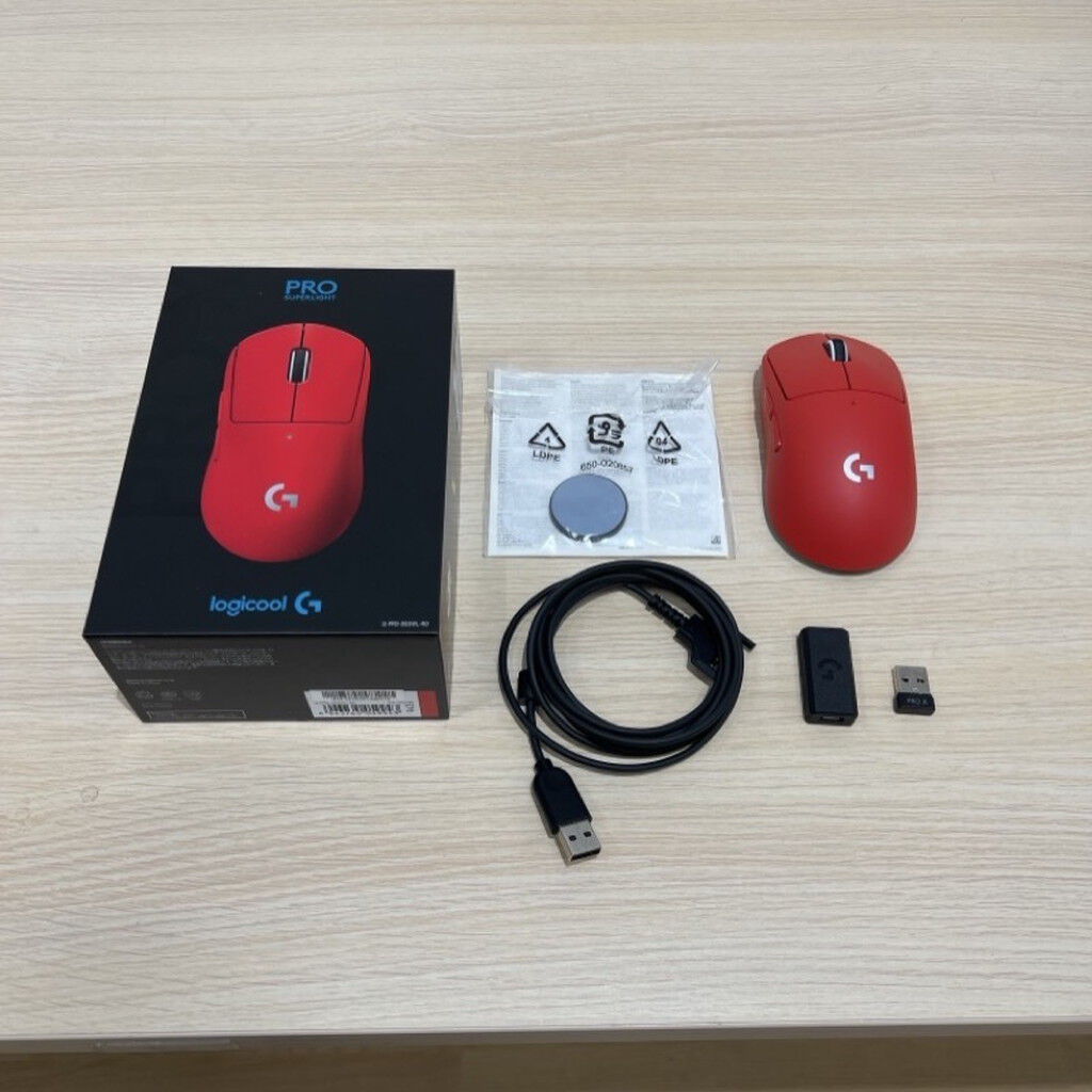 中古 Logicool PRO X SUPERLIGHT Wireless Gaming Mouse G-PPD-003WL
