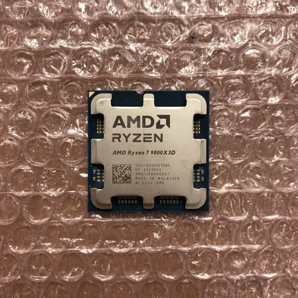 りん Ryzen 7 9800x3d 中古動作品 中古】AMD Ryzen 7 9800X3D (4.7GHz/TC:5.2GHz) BOX AM5/8C/16T/L3