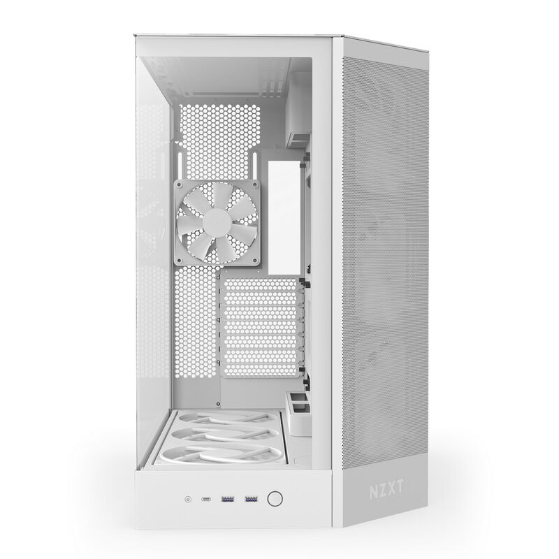 NZXT H9 FLOW RGB+ CM-H92FW-P1 (E-ATX ガラス ホワイト