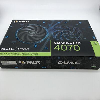 【宇都宮鶴田店】中古  Palit NED4070019K9-1047D (RTX4070 12GB) 157123 