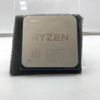 【白山FM松任店】中古  AMD Ryzen 5 3600 (AM4/3.6/35M/C6/T12/65W) 140027 