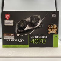 中古  MSI GeForce RTX 4070 VENTUS 2X 12G OC (RTX4070 12GB) 157129 