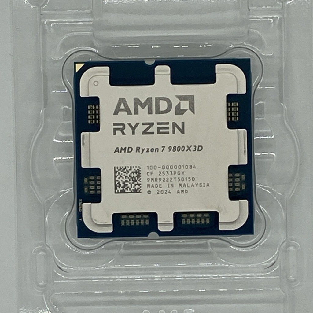中古 AMD Ryzen 7 9800X3D (AM5/4.7/104M/C8/T16) 1230010325