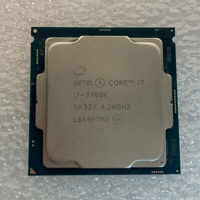 【京都店】中古  INTEL Core i7-7700K (1151/4.20GHz/8M/C4/T8) 133190 