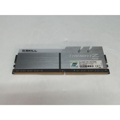 【前橋ｲﾝﾀｰｱｶﾏﾙ店】中古  G.SKILL F4-3200C16D-16GTZRX PC4-25600 8GB デスクトップ用  4540002042 