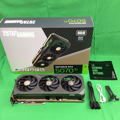 【川崎店】中古  ZOTAC ZT-B50710J-10P (RTX5070Ti SOLID OC 16GB) 176555 