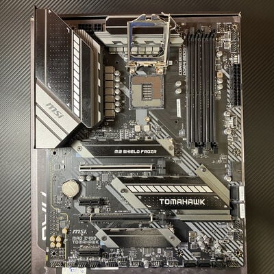 【富士青葉店】中古  MSI MAG Z490 TOMAHAWK (Z490 1200 ATX DDR4) 142616 