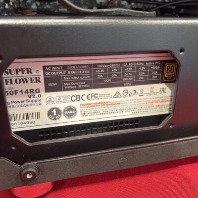 【静岡東瀬名店】中古  自作PC(Ryzen 5 5600X/32GB/SSD500GB+SSD1TB+HDD1TB/DVD-MULTI/RTX3070 8GB/OS無し) 5140001598 