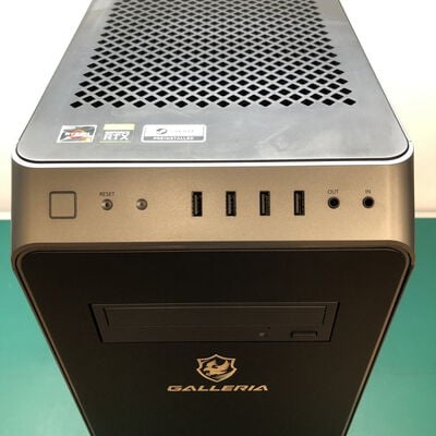 【津ラッツ店】中古  THIRDWAVE GALLERIA SKM(AMD Ryzen 5 3500X/16GB/SSD1TB/DVDマルチ/NVIDIA GeForce RTX 2060 SUPER 8GB/W11H64 MAR) 182659 