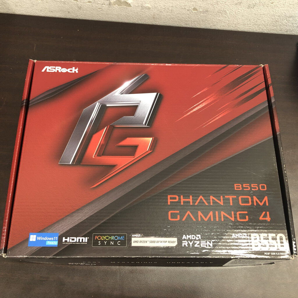 中古 ASRock B550 Phantom Gaming 4 (B550 AM4 ATX DDR4) 142933