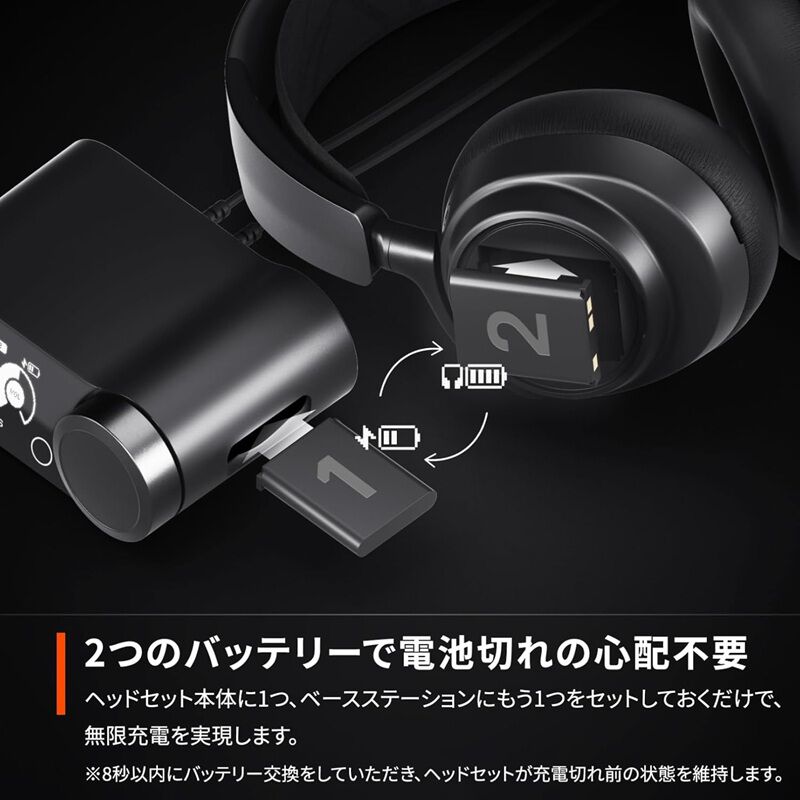 SteelSeries Arctis Nova Pro Wireless (61520J) ｜ パソコン通販の