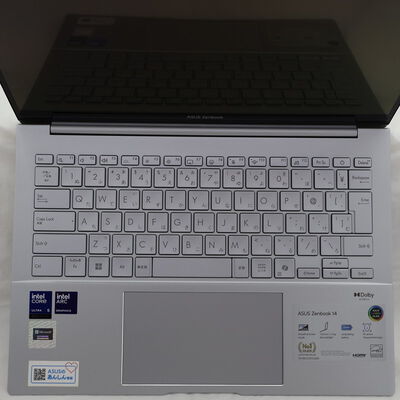 【通販センター】中古  ASUS Zenbook 14 OLED UX3405CA UX3405CA-TU5165SIW(Intel Core Ultra 5 225H/16GB DDR5 (PC5)/SSD512GB/なし/オンボード/14/1920x1200/Wi-Fi/W11H64 MAR) 194624 