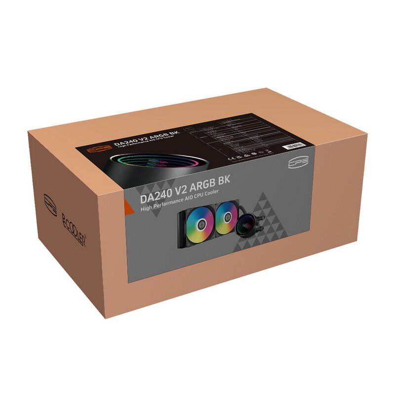 CPS DA240-V2-ARGB-BK (240mm ARGB ブラック) ｜ パソコン通販の