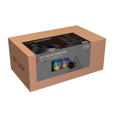 CPS  DA240-V2-ARGB-BK (240mm ARGB ブラック) 