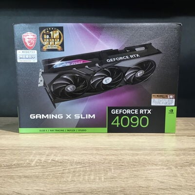 【松山環状枝松店】中古  MSI GeForce RTX 4090 GAMING X SLIM 24G (RTX4090 24GB) 189017 
