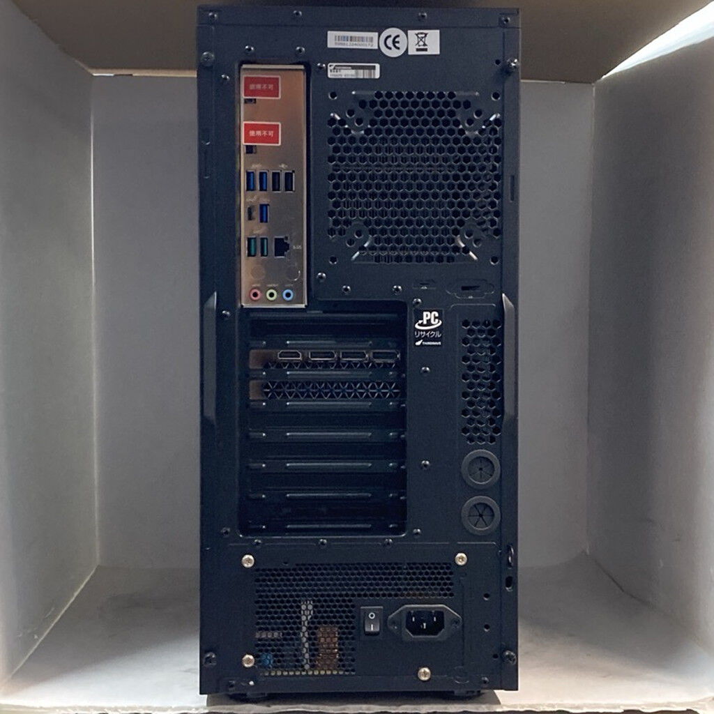 中古 raytrek XVi (i7 13700F/32GB/SSD1TB/HDD2TB/RTX3060Ti/W11H