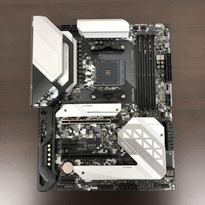 【長野稲里店】中古  ASRock B550 Steel Legend (B550 AM4 ATX DDR4) 142936 