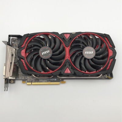【甲府飯田店】中古  MSI Radeon RX 580 ARMOR MK2 8G OC(RX580 8G GDR5 OC) 4720002739 