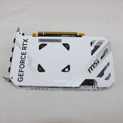 中古  MSI GeForce RTX 4060 VENTUS 2X WHITE 8G OC 3480033489 