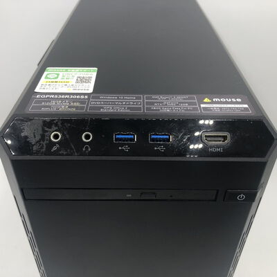 【福井日之出店】中古  GTune EGPR5366R306S5(Ryzen 5 3600XT/64GB/SSD512GB/RTX3060 12GB/W11H) 5200001006 