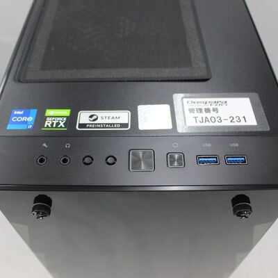 【通販センター】中古  THIRDWAVE GALLERIA CrazyRaccoon(Intel Core i7 11700/16GB DDR4 (PC4)/SSD500GB/なし/NVIDIA GeForce RTX 3070 8GB/W11H64 MAR) 192064 