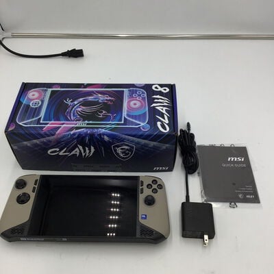 【白山FM松任店】中古  Claw 8 AI+ Claw-8-AI+A2VM-Super-Pack-301JP 【Core Ultra 7 258V 32G 1T(SSD) WiFi 8インチ(1920x1200/120Hz) Win11H】 4950001626 