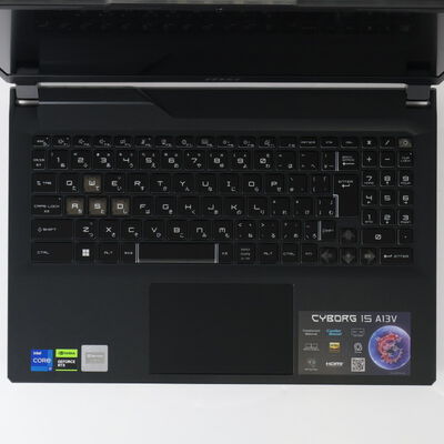 【通販センター】中古  MSI Cyborg 15 A13V Cyborg-15-A13VFK-4125JP(Intel Core i7 13620H/16GB DDR5 (PC5)/SSD1TB/なし/NVIDIA GeForce RTX 4060 8GB Laptop GPU/15.6/1920x1080/Wi-Fi/W11H64 MAR) 194456 