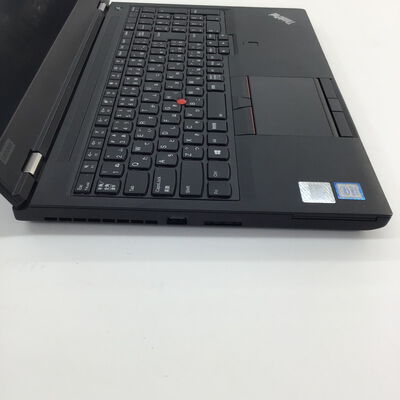【福山ココローズ店】中古  Lenovo ThinkPad P52　20MAS12700 (Core i7 8750H/16GB/SSD512GB/-/NVIDIA Quadro P1000 4GB/15.6ｲﾝﾁ/1920x1080/Wi-Fi/WEBCAM/W11H64) 176658 