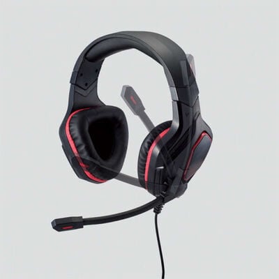 エレコム  HS-G50BK (ゲーミングヘッドセット ブラック) 