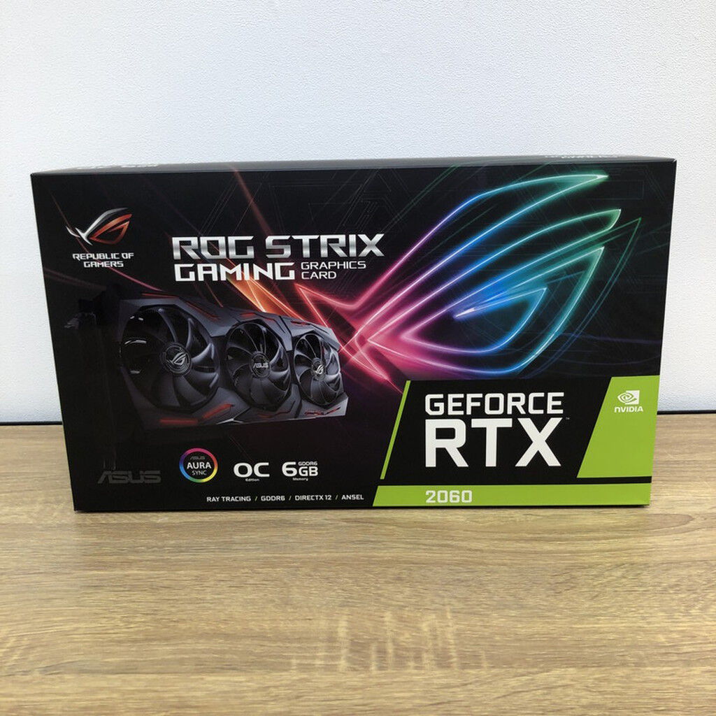 中古 ASUS ROG-STRIX-RTX2060-O6G-EVO-V2-GAMING 4990001263 （328328