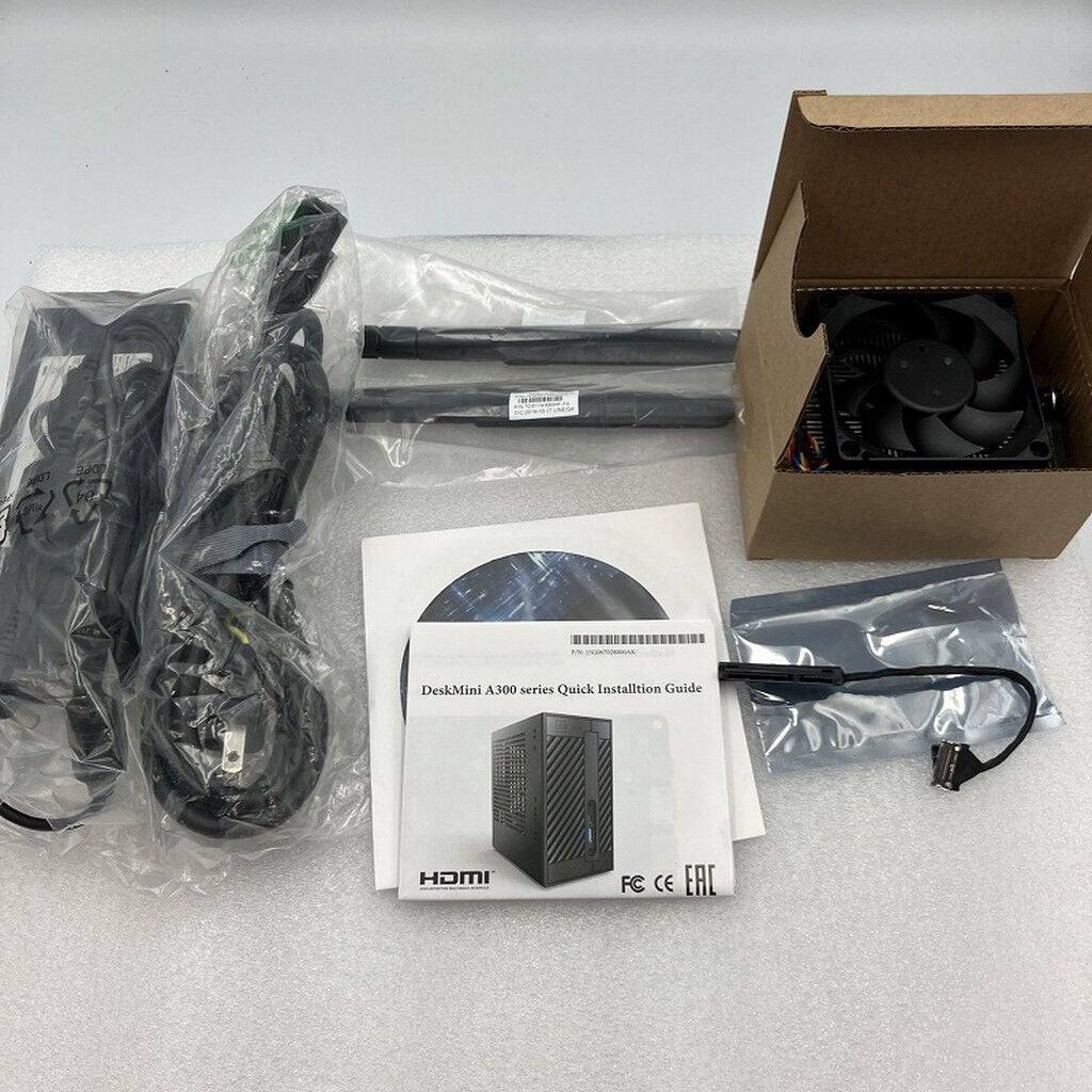 中古 ASRock DeskMini A300/B/BB/BOX/JP(AM4ベアボーンキット