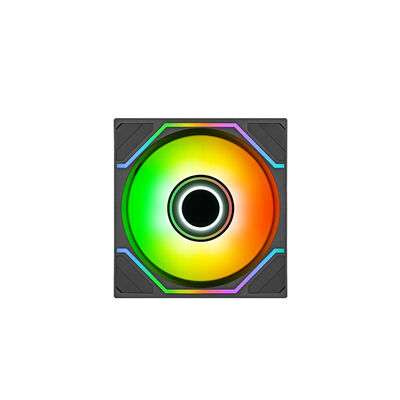 Thermaltake  SWAFAN 140 EX INFINITY ARGB Sync 3Pack CL-F246-PL14SW-A (140mm ARGB ブラック 交換式ファン 3個パック) 