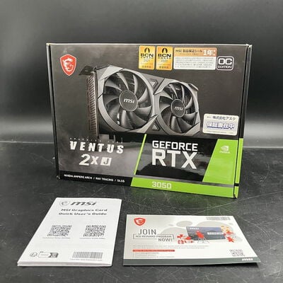 【大須店】中古  MSI GeForce RTX3050 VENTUS 2X 8G OC 3120024716 