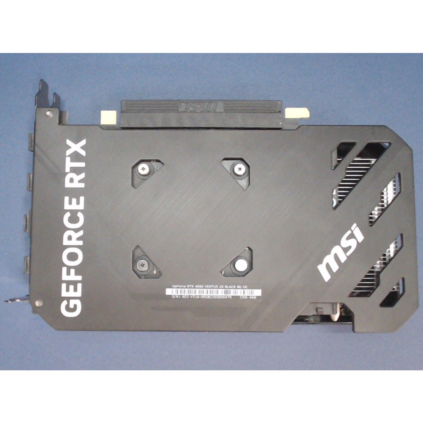 中古 MSI GeForce RTX 4060 VENTUS 2X BLACK 8G OC (RTX4060 8GB