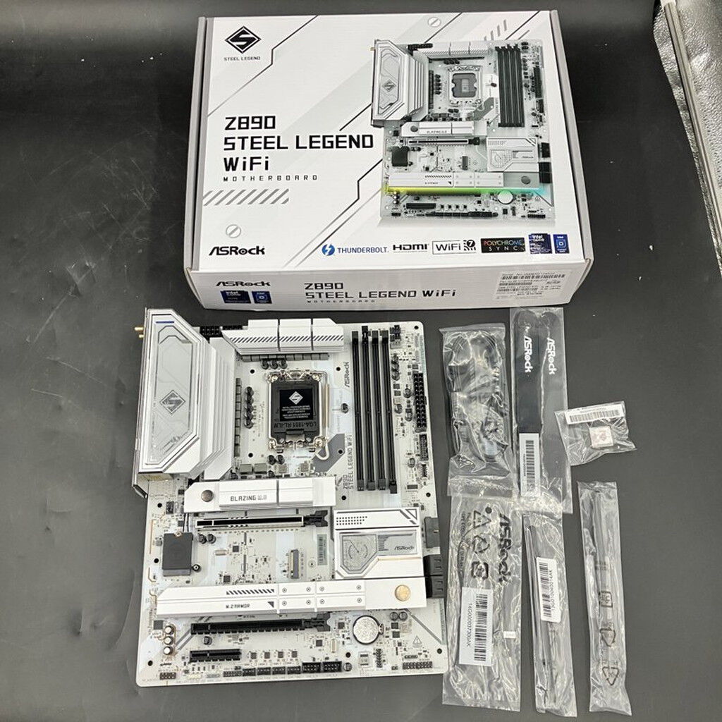 中古 ASRock Z890 Steel Legend WiFi(Z890 1851 ATX DDR5 172165