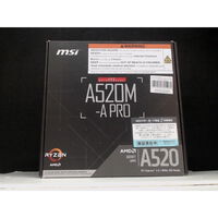 中古  MSI A520M-A PRO (A520 AM4 mATX DDR4) 143664 