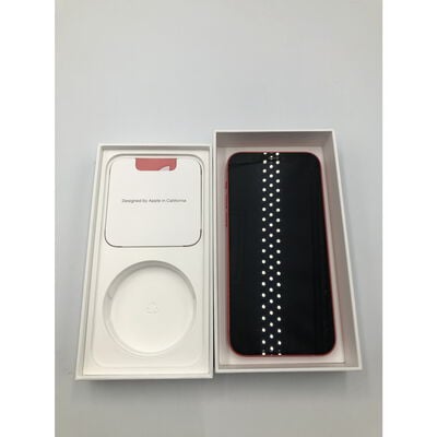 【水戸赤塚店】中古  【SIMロック解除済み】【docomo】Apple iPhone12 6.1インチ 64GB (PRODUCT)RED MGHQ3J/A 155527 