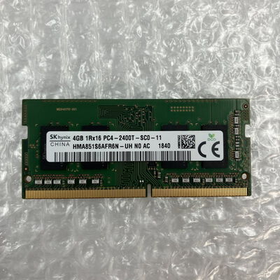 【秋葉原本店】中古  PC4-19200 4GB ノート用(DDR4-2400) 150692 
