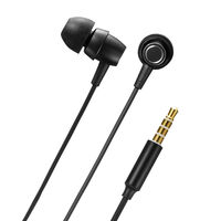 サンワサプライ  MM-HS707BK マイク付きステレオイヤホン（音量調節スイッチ付き） 