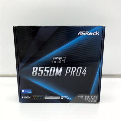 【白山FM松任店】中古  ASRock B550M Pro4 (B550 AM4 mATX DDR4) 142938 