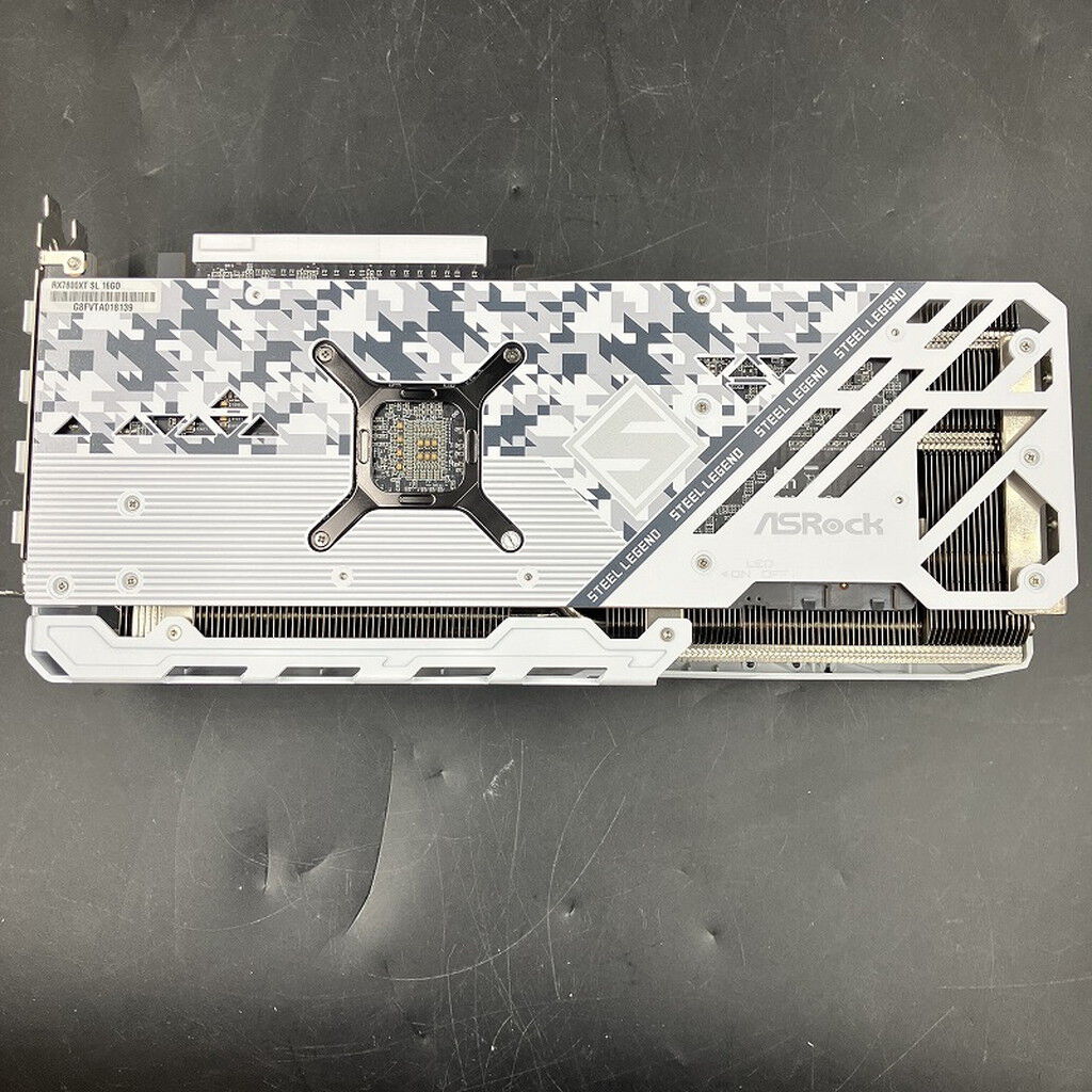 中古 ASRock RX7800XT SL 16GO RX7800XT Steel Legend OC (RX7800XT